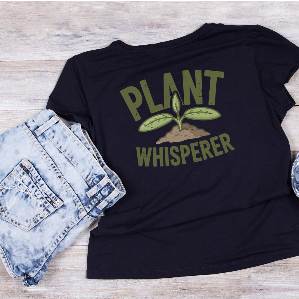 Plant Whisperer T-Shirt | Gardening Graphic Tee | Printed product image 4