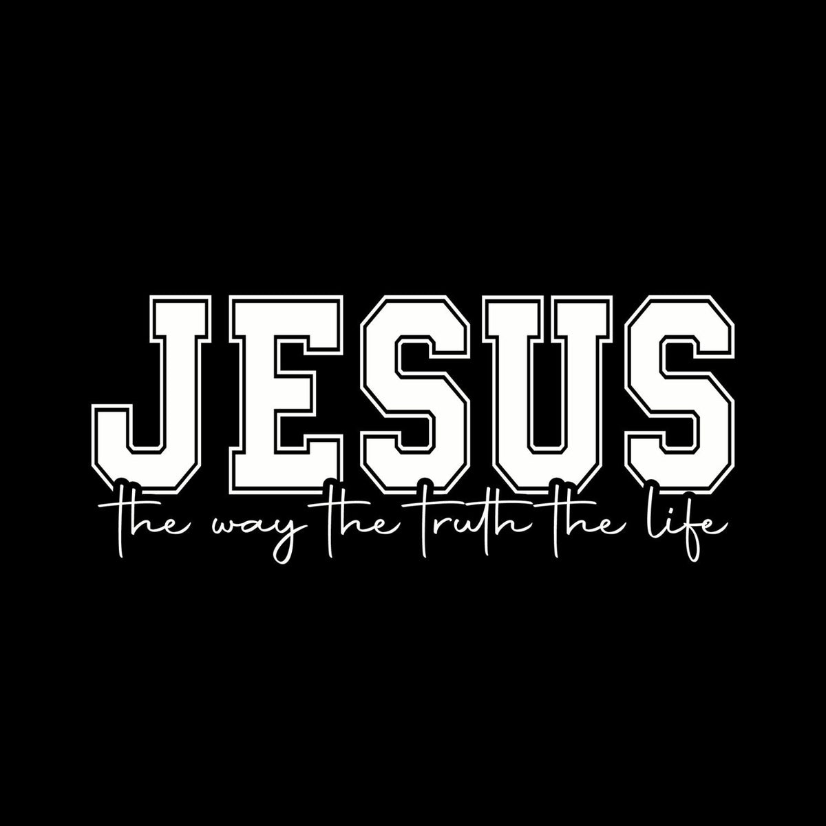 Jesus The Way Truth Life T-shirt product image 1