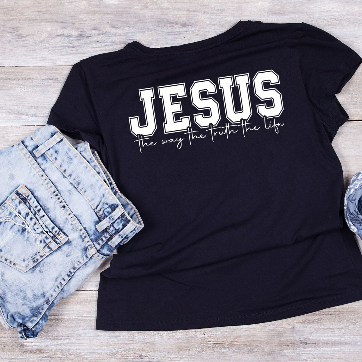 Jesus The Way Truth Life T-shirt product image 2