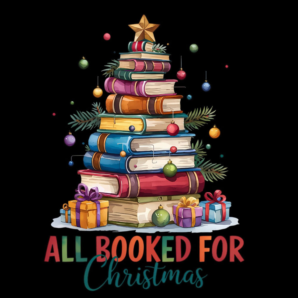 All Booked For Christmas T-shirt product image 5