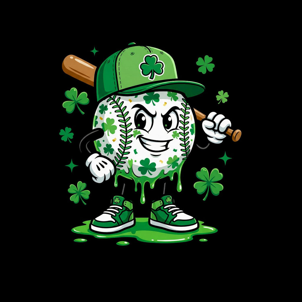 Baseball Shamrock T-shirt | St Patrick’s Day product image 2