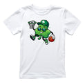 Basketball Dunking Shamrock T-shirt | St Patrick’s Day product image 1