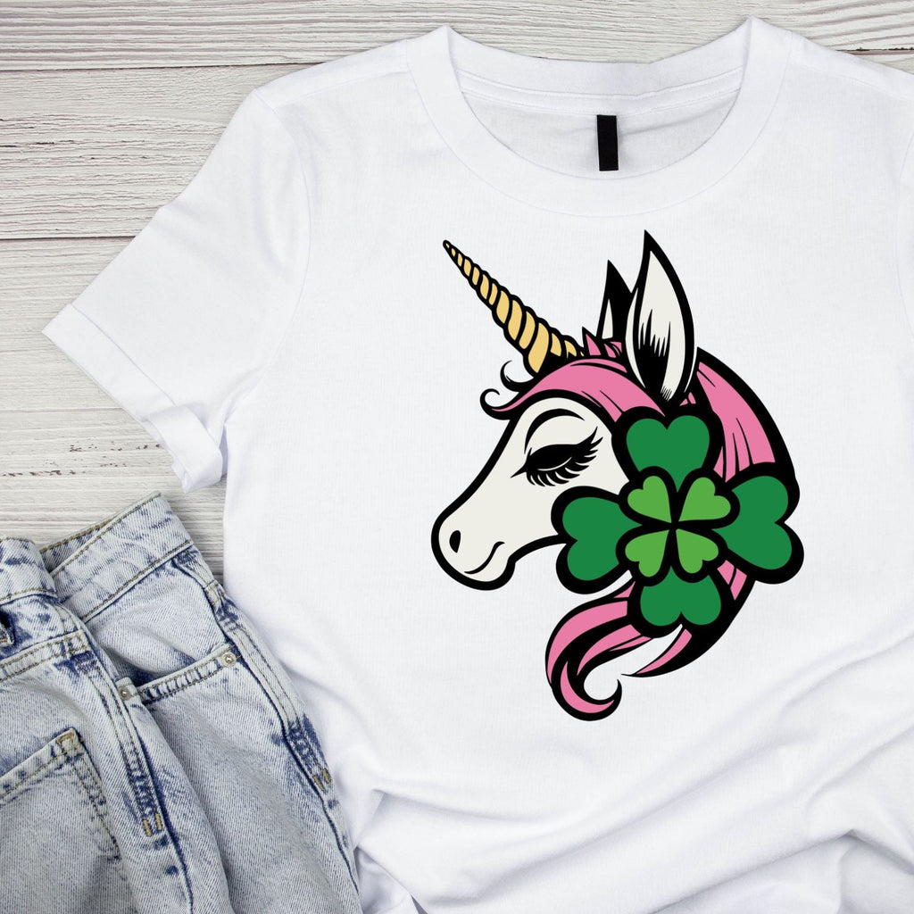 Unicorn Shamrock T-shirt | St Patrick’s Day | product image 1