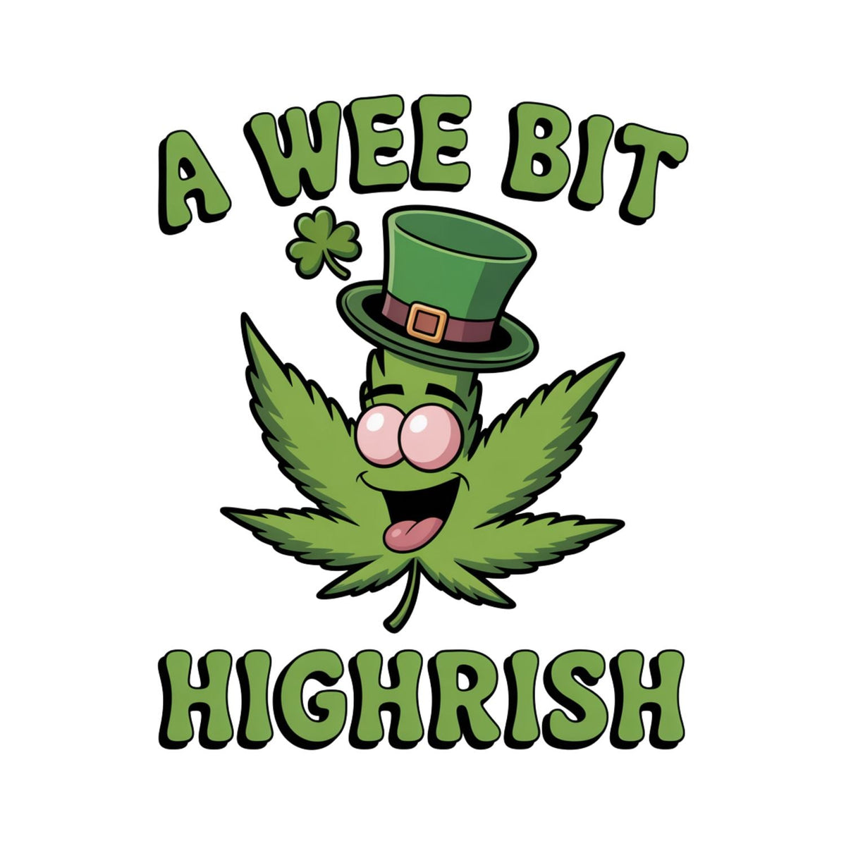 A Wee But Highrish T-shirt | St Patrick’s Day | Shamrock product image 2