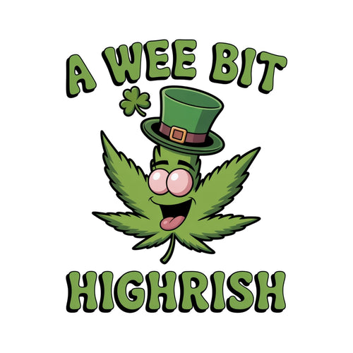A Wee But Highrish T-shirt | St Patrick’s Day | Shamrock product image 2