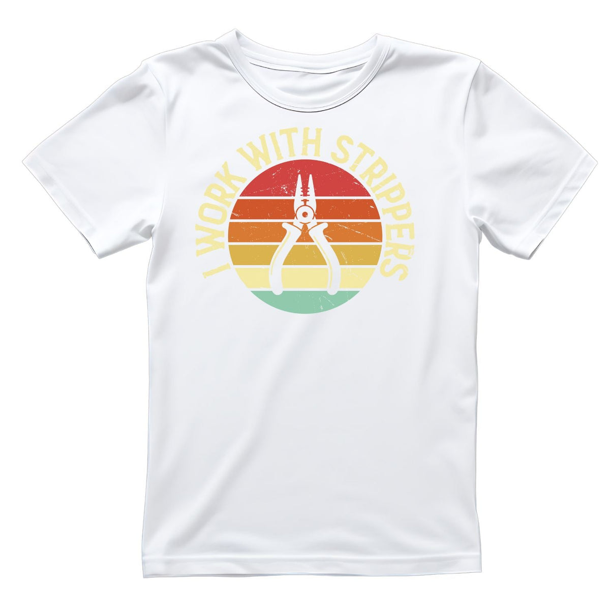 I Work With Strippers T-shirt | Tools | Mechanic | Mens product image 4