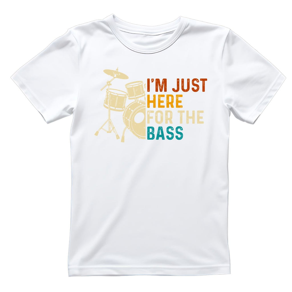 I’m Just Here For The Base Drums T-Shirt| Music | Songs product image 4