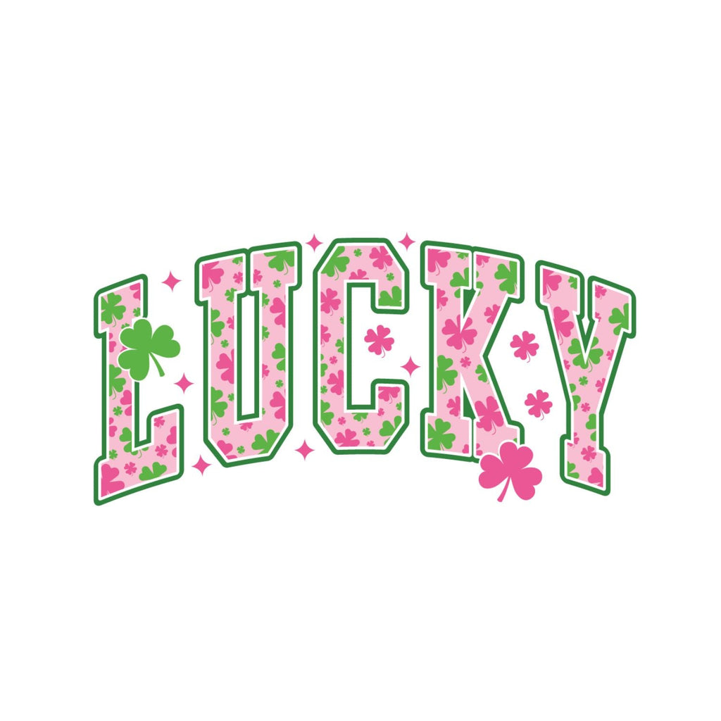 Blush Pink Lucky Clover T-shirt | St Patrick’s Day product image 5