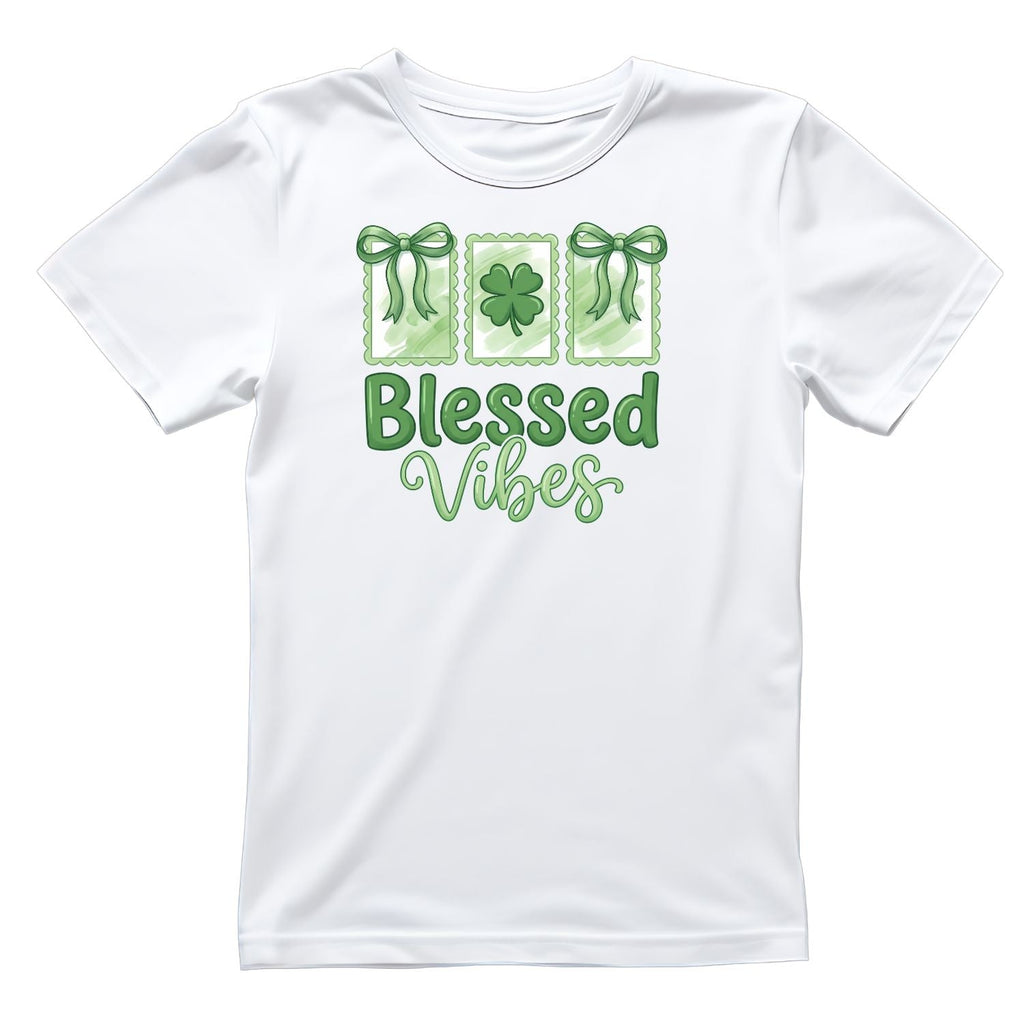Blessed Vibes St. Patrick’s Day T-shirt | St | Shamrock product image 3