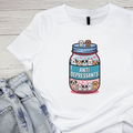 Dog Anti Depressants Pill Bottle T-shirt | Graphic Tee product image 1