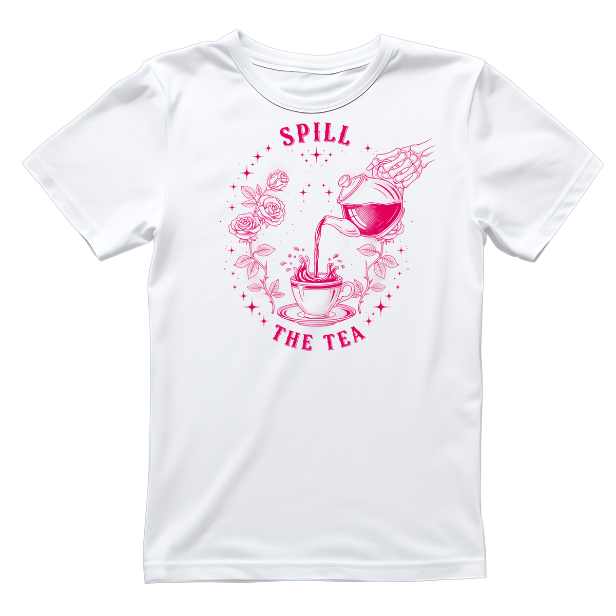 Spill The Tea T-shirt | Women’s Sarcastic Tee | Funny product image 3