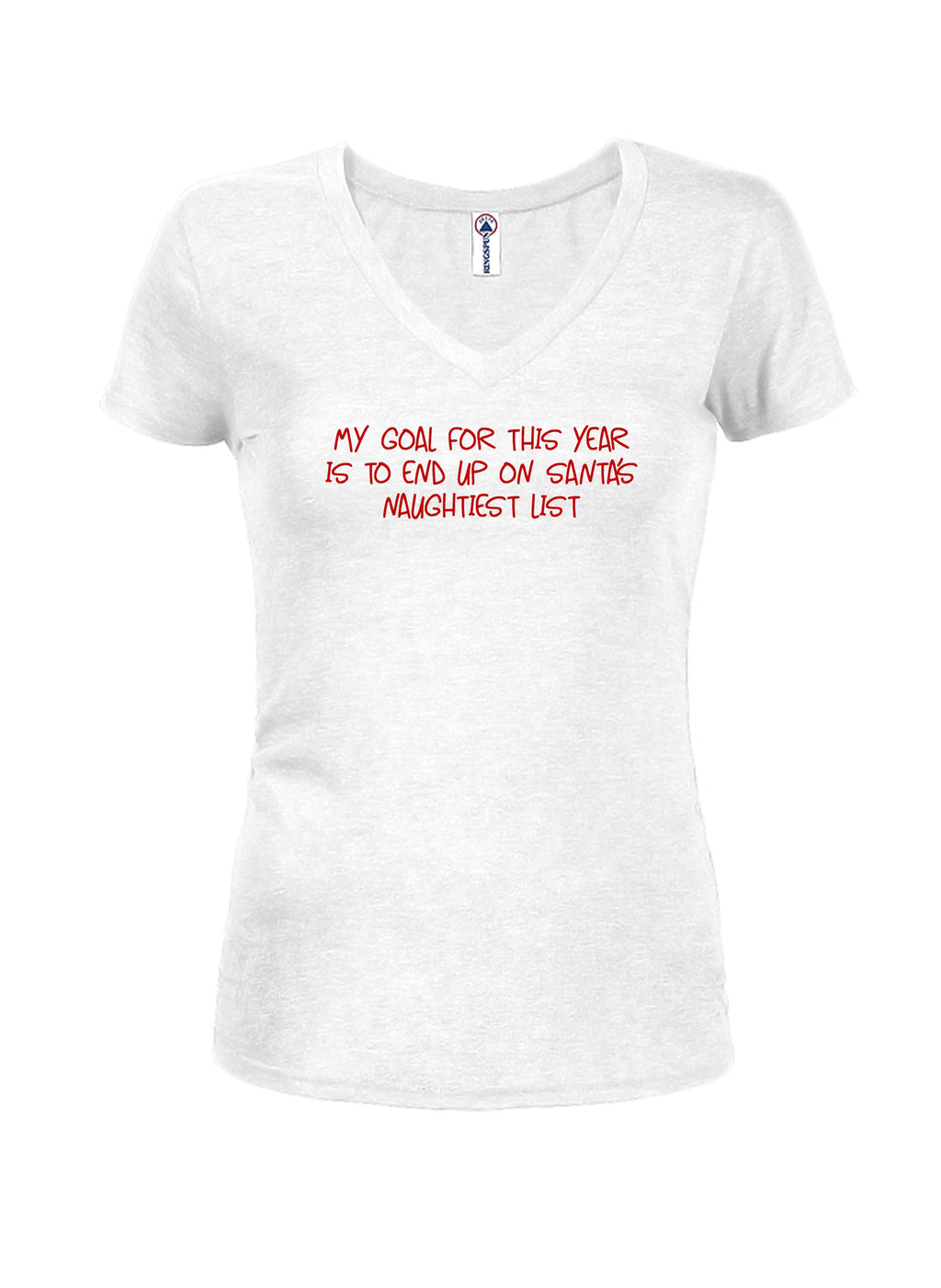 My goal for this year on Santa’s naughtiest list Juniors V product image 2