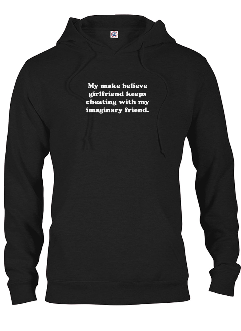 My make believe girlfriend keeps cheating T-Shirt product image 8