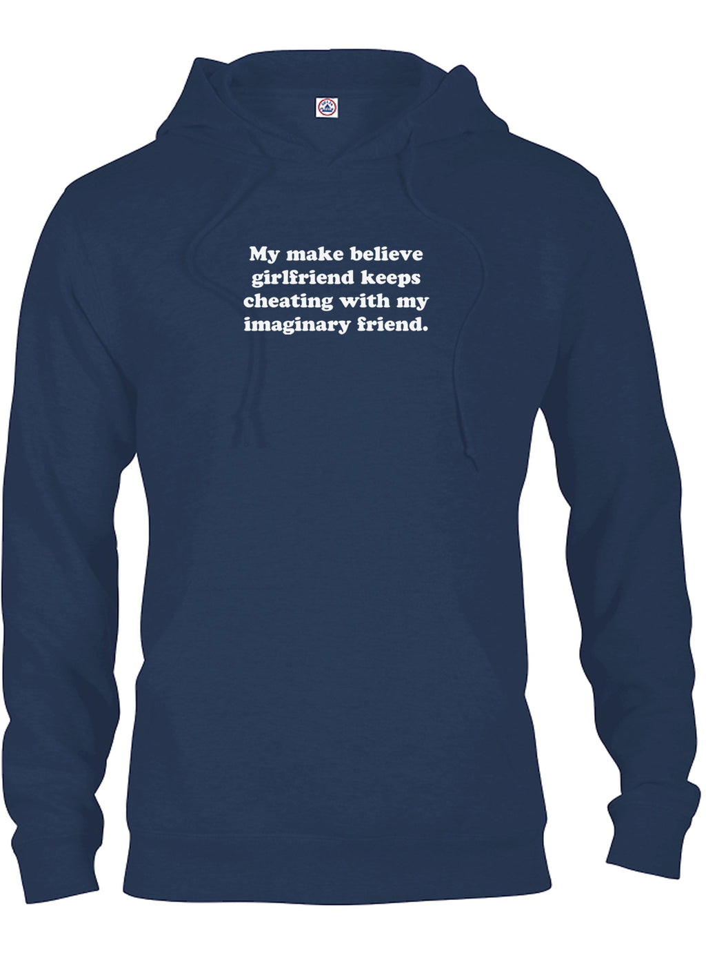 My make believe girlfriend keeps cheating T-Shirt product image 9