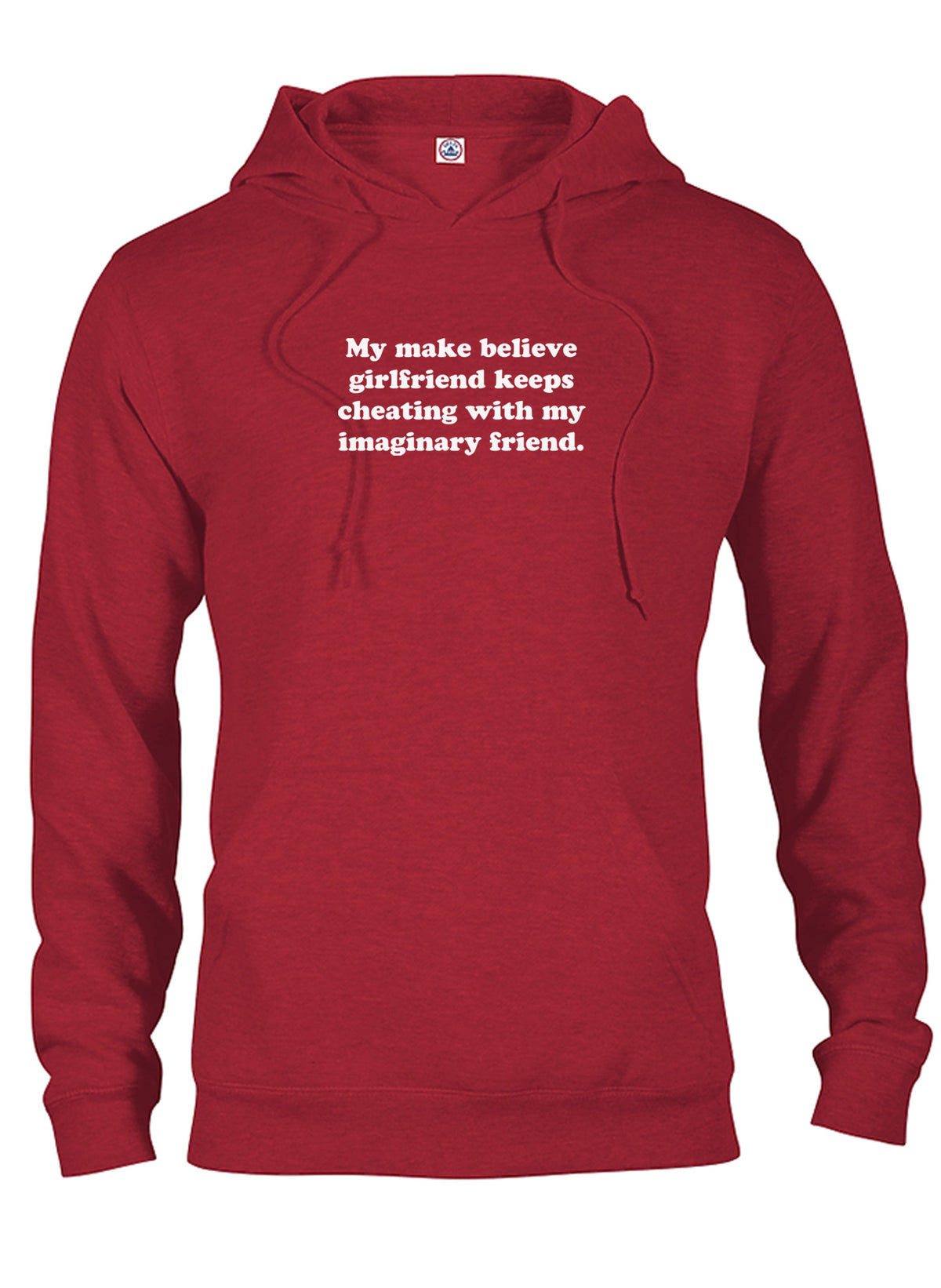 My make believe girlfriend keeps cheating T-Shirt product image 11