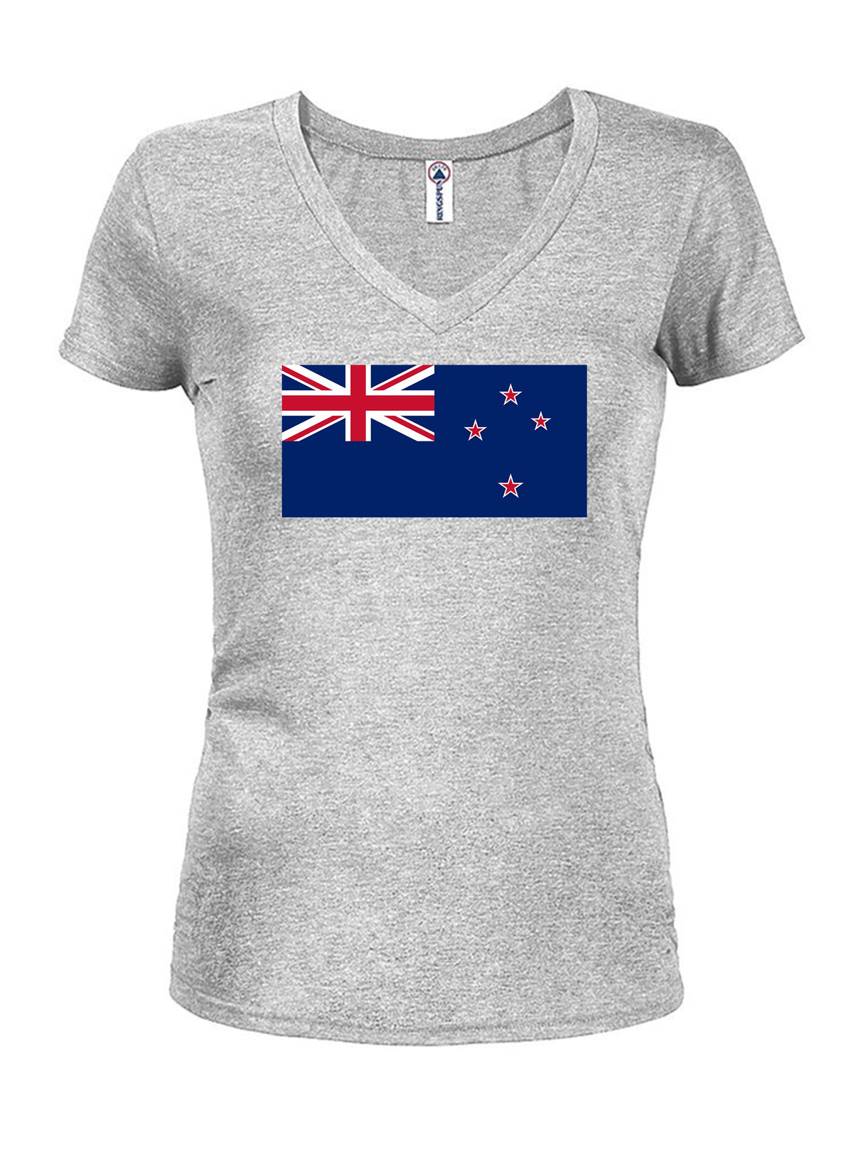 New Zealander Flag Juniors V Neck T-Shirt product image 3