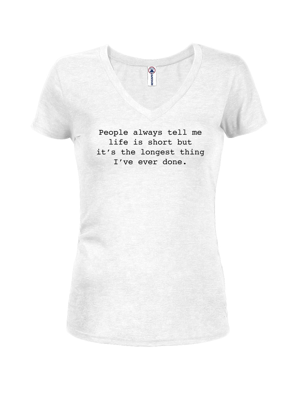 People always tell me life is short T-Shirt product image 14