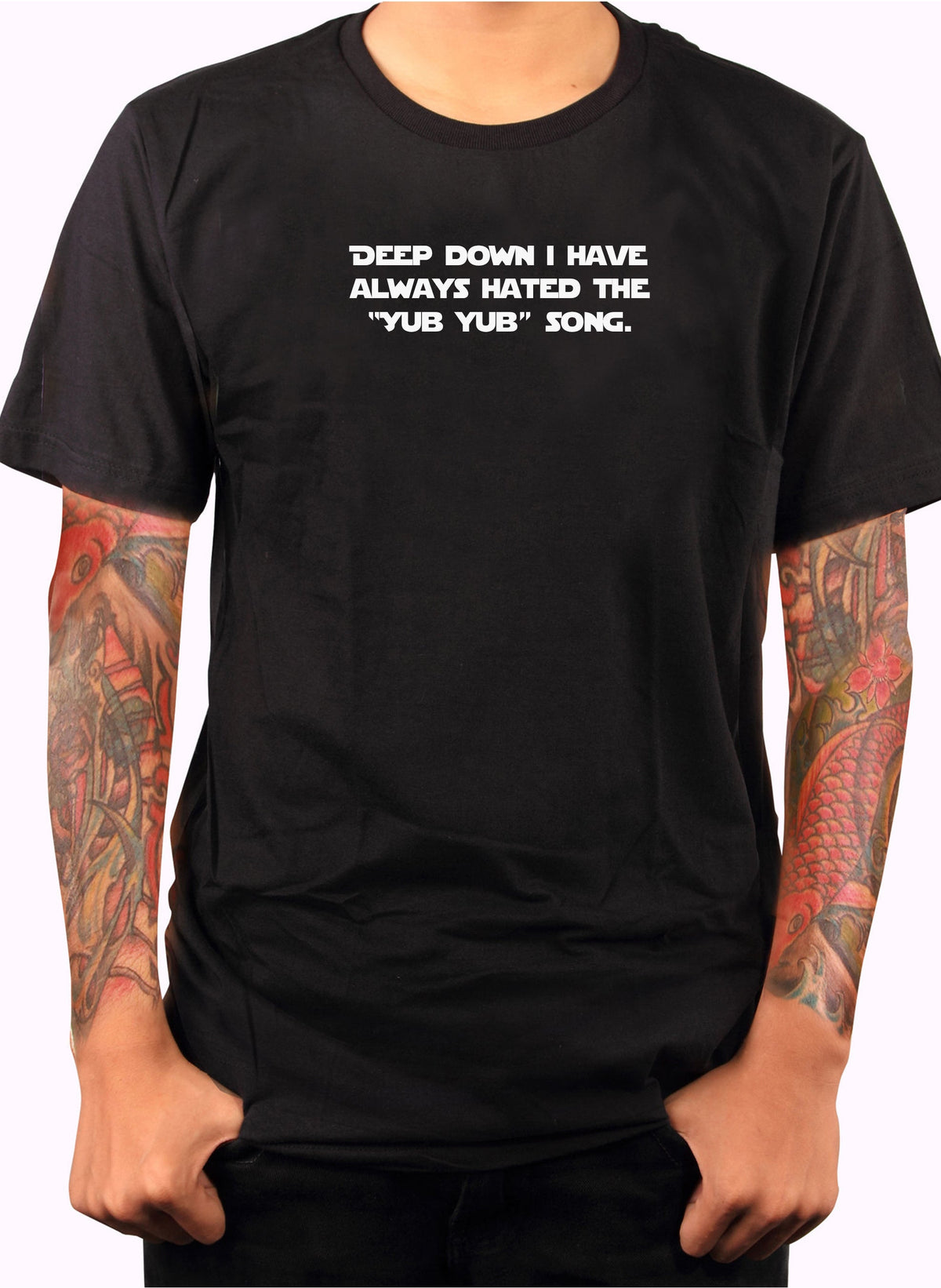 Deep down i have always hated the “Yub song T-Shirt product image 2