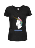 #UNICORNSQUAD Juniors V Neck T-Shirt product image 1