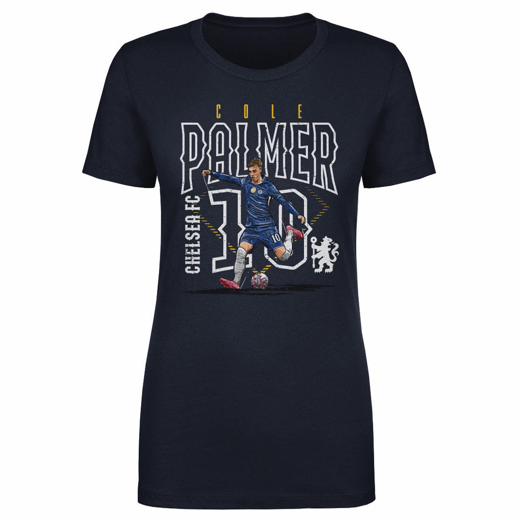 Cole Palmer Chelsea FC Outline Number WHT product image 1