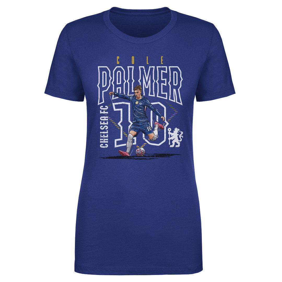 Cole Palmer Chelsea FC Outline Number WHT product image 3