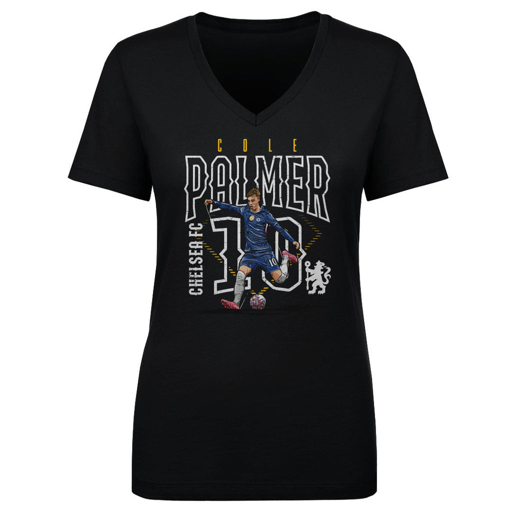 Cole Palmer Chelsea FC Outline Number WHT product image 1