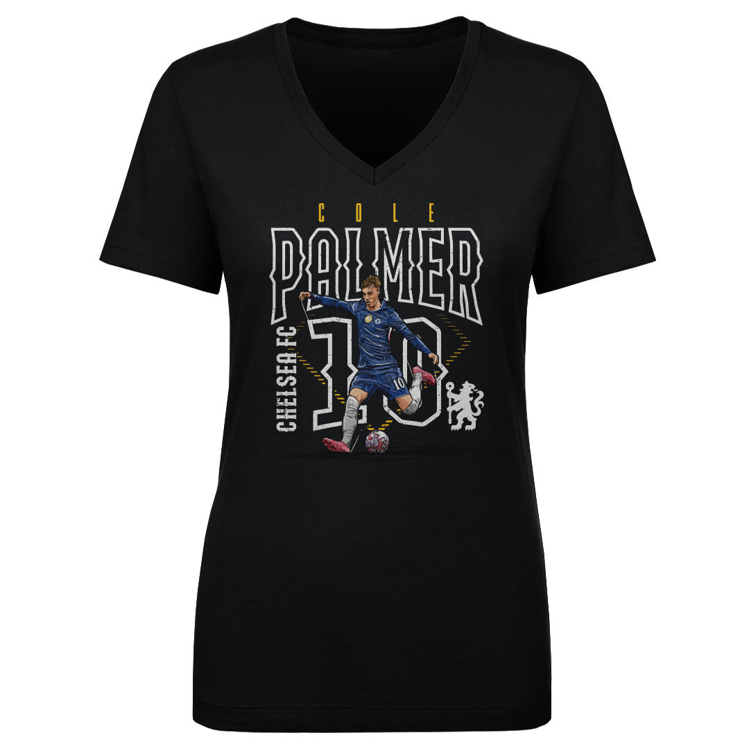 Cole Palmer Chelsea FC Outline Number WHT product image 1