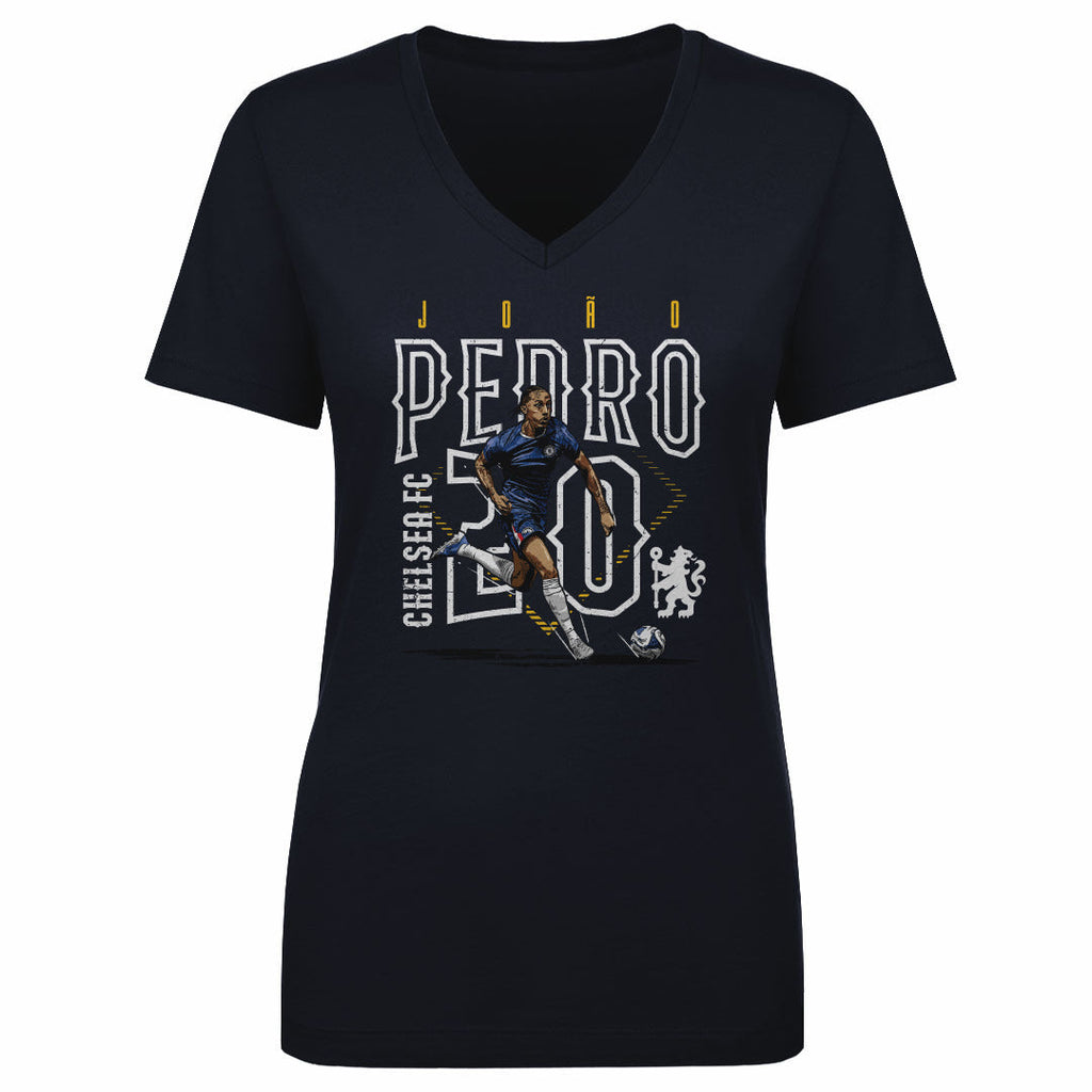 Joao Pedro Chelsea FC Outline Number WHT product image 1