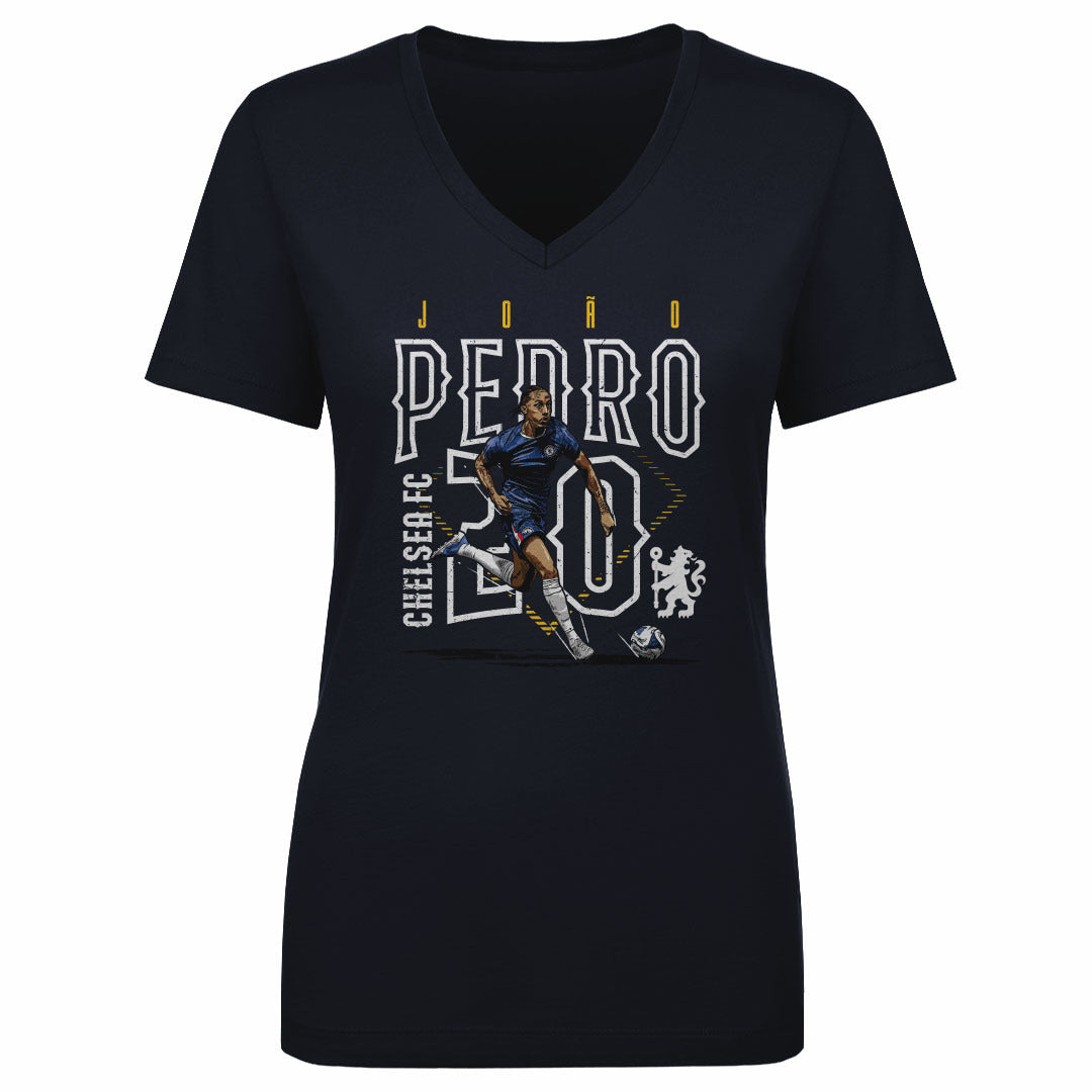 Joao Pedro Chelsea FC Outline Number WHT product image 1