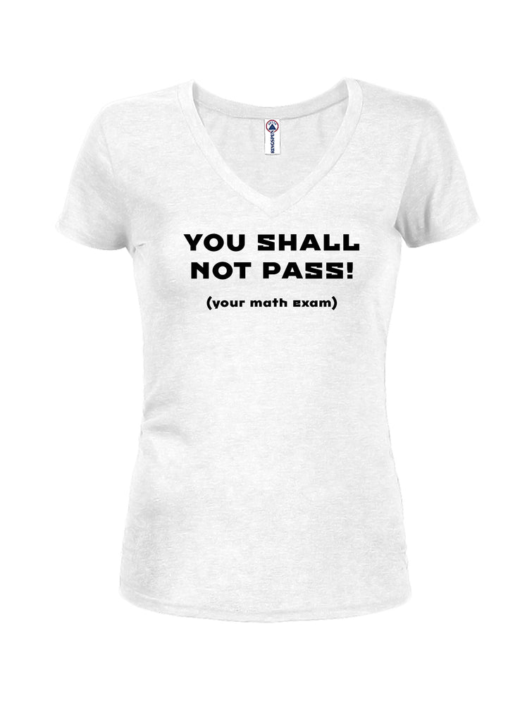 You Shall Not Pass Juniors V Neck T-Shirt product image 2