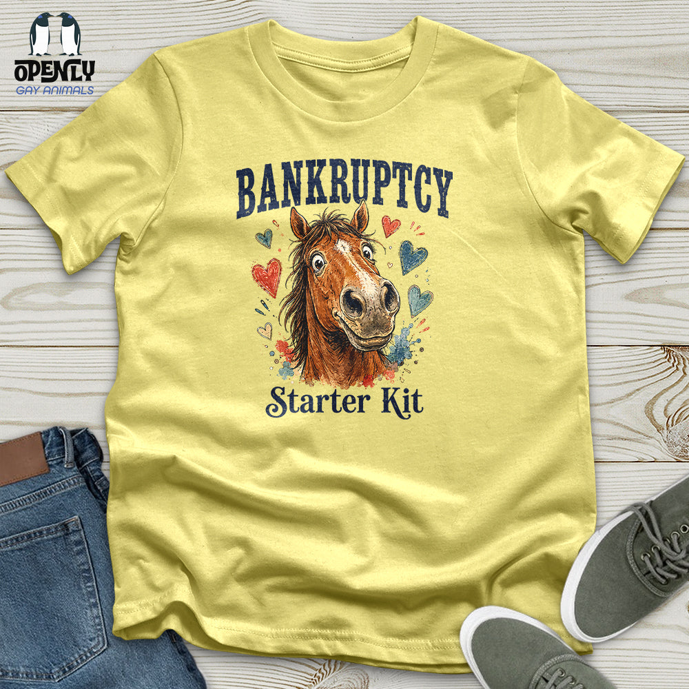 Bankruptcy Starter Kit Unisex T-Shirt product image 4