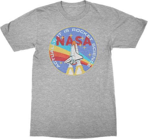 Actually It Is Rocket Science NASA T-Shirt product image 1