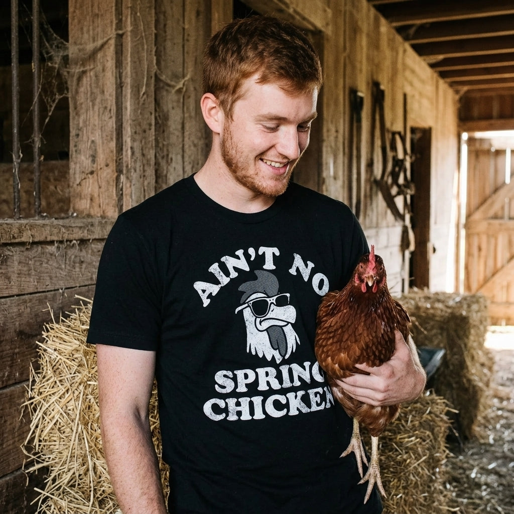 Aint No Spring Chicken Men's T Shirt product image 4