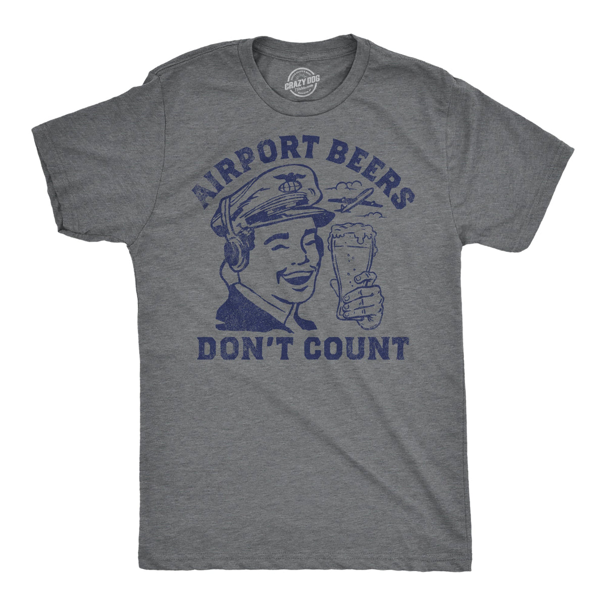 Airport Beers Dont Count Men's T Shirt product image 1