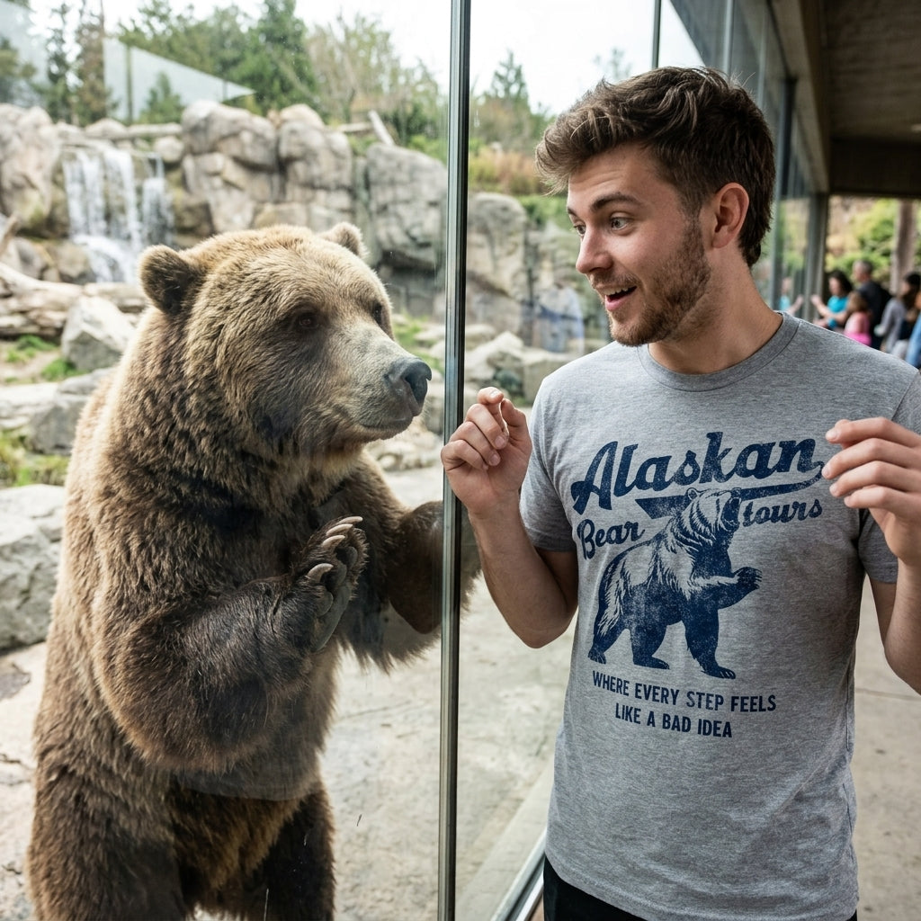 Alaskan Bear Tours Men's T Shirt product image 4