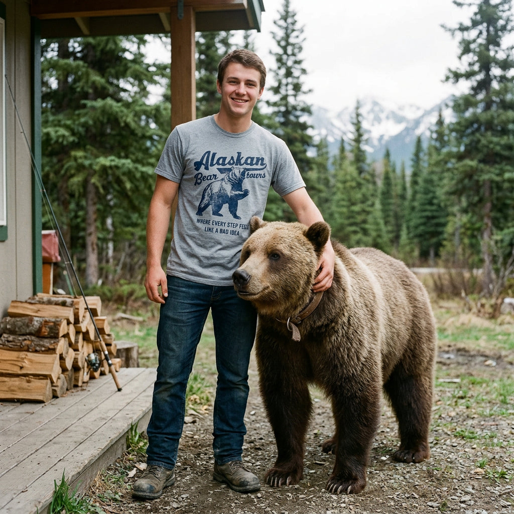 Alaskan Bear Tours Men's T Shirt product image 2