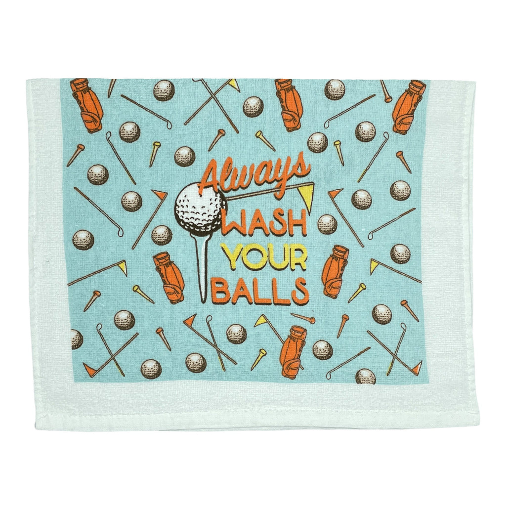Always Wash Your Balls Tea Towel Tea Towel