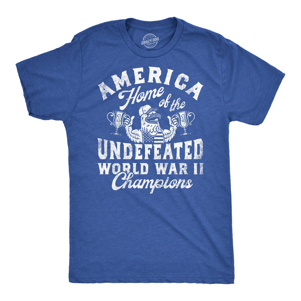 America Home Of The Undefeated World War 2 Champions Men's product image 1