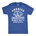 America Home Of The Undefeated World War 2 Champions Men's product image 1