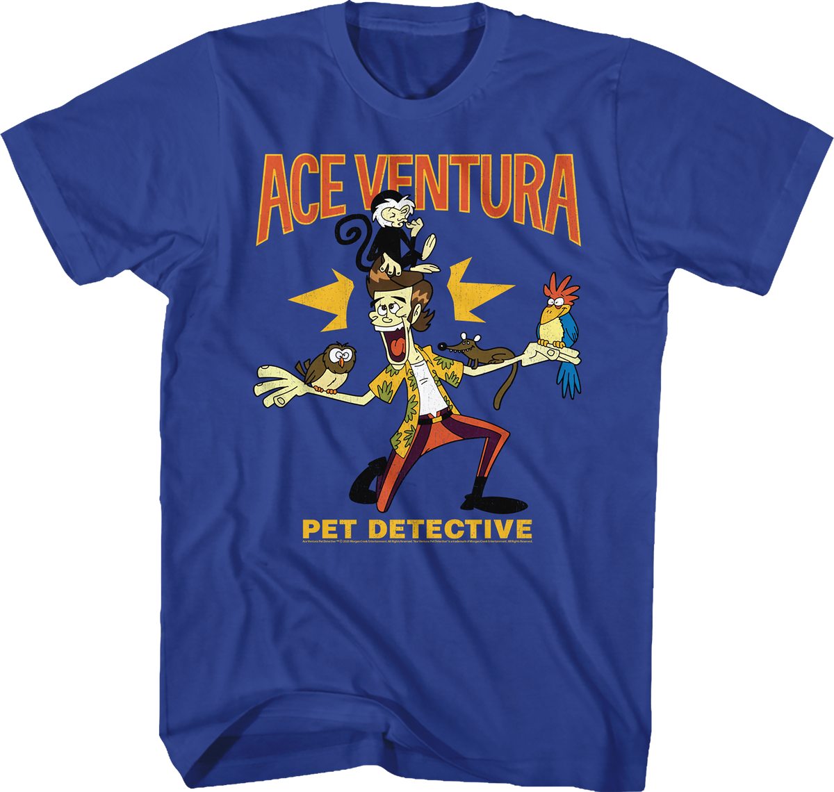 Animated Ace Ventura Pet Detective T-Shirt product image 1