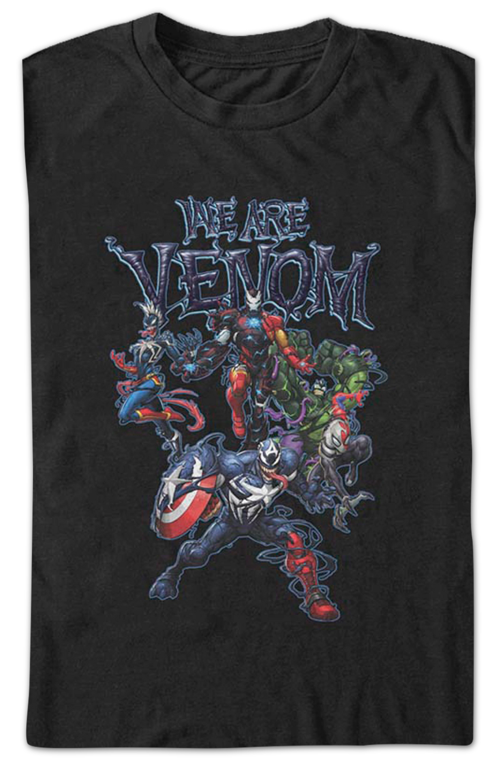 Avengers We Are Venom Marvel Comics T-Shirt product image 2