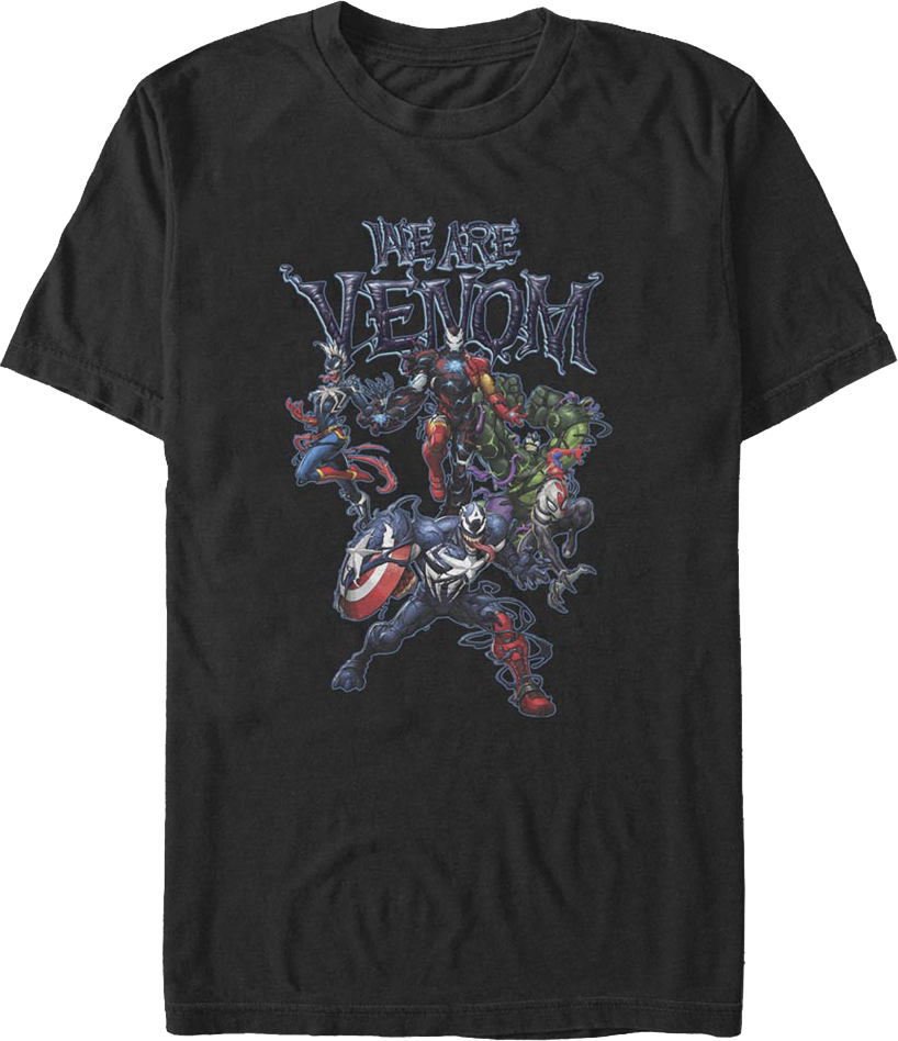 Avengers We Are Venom Marvel Comics T-Shirt product image 1