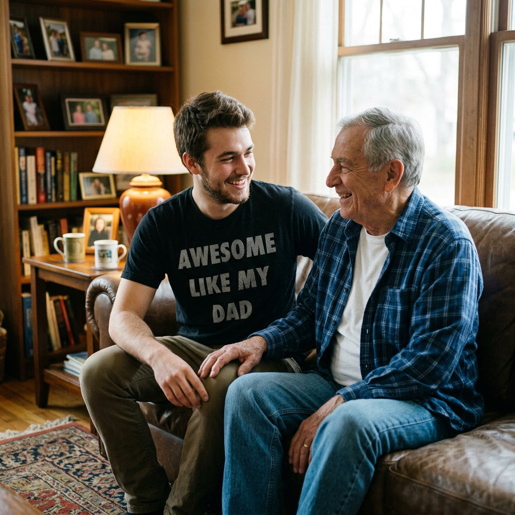 Awesome Like My Dad Men's T Shirt product image 2