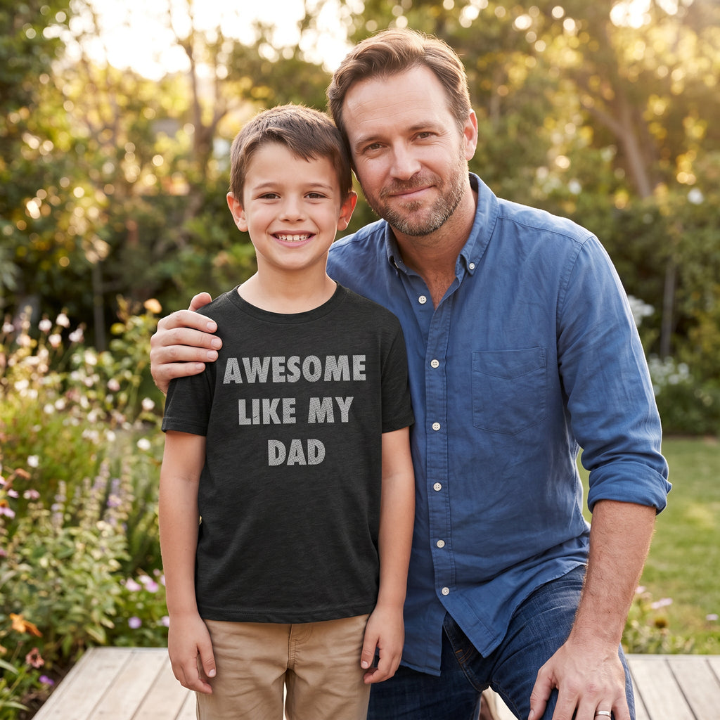 Awesome Like My Dad Youth T Shirt product image 2