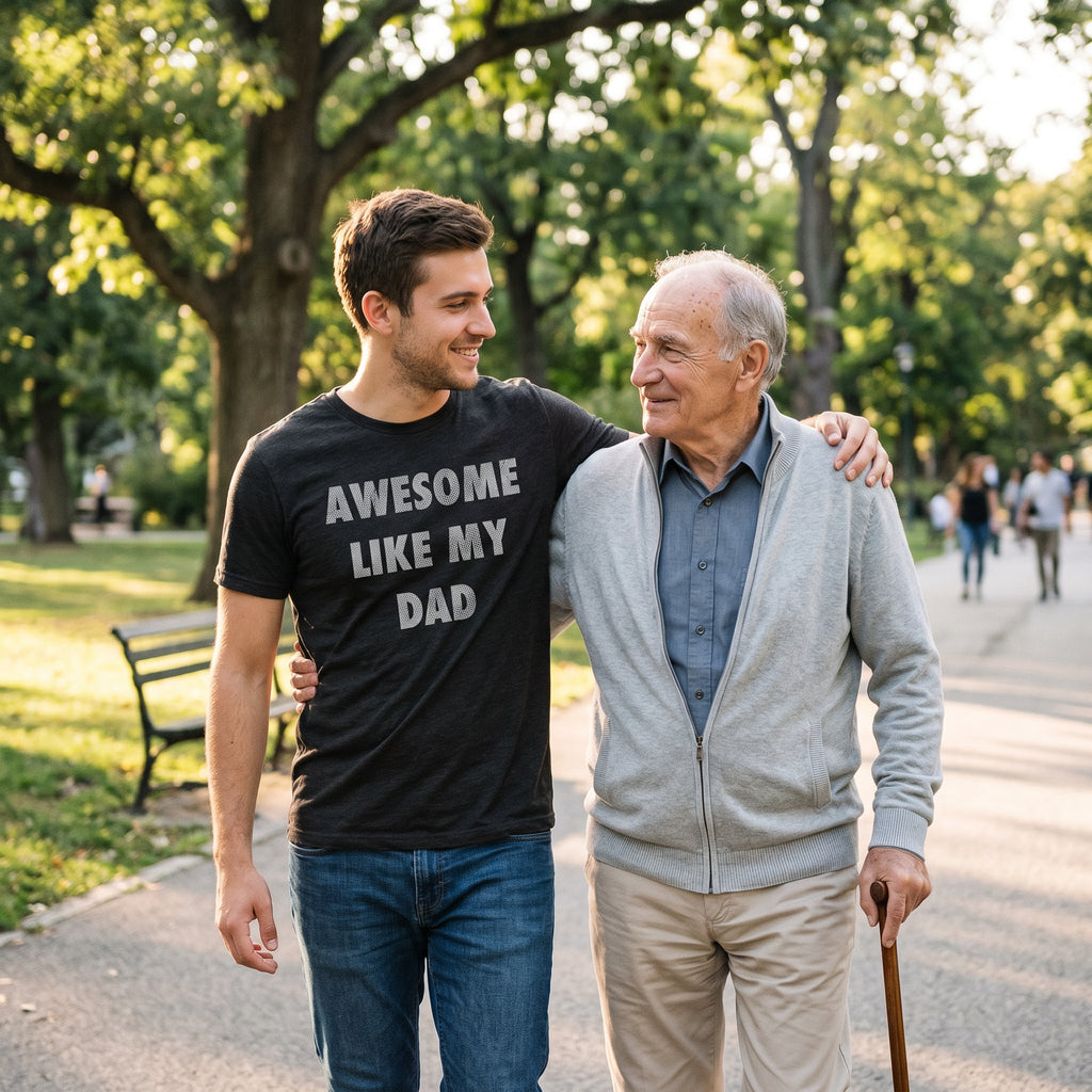 Awesome Like My Dad Men's T Shirt product image 4