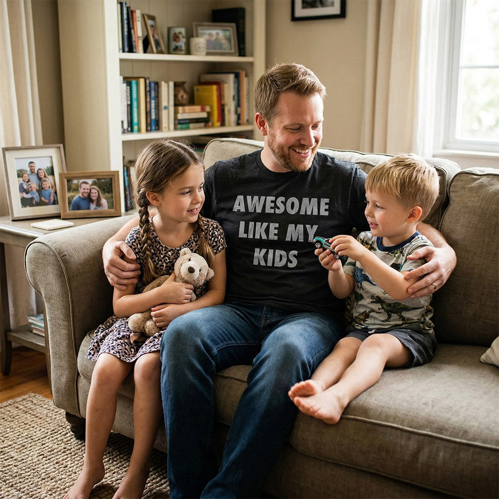 Awesome Like My Kids Men's T Shirt product image 2