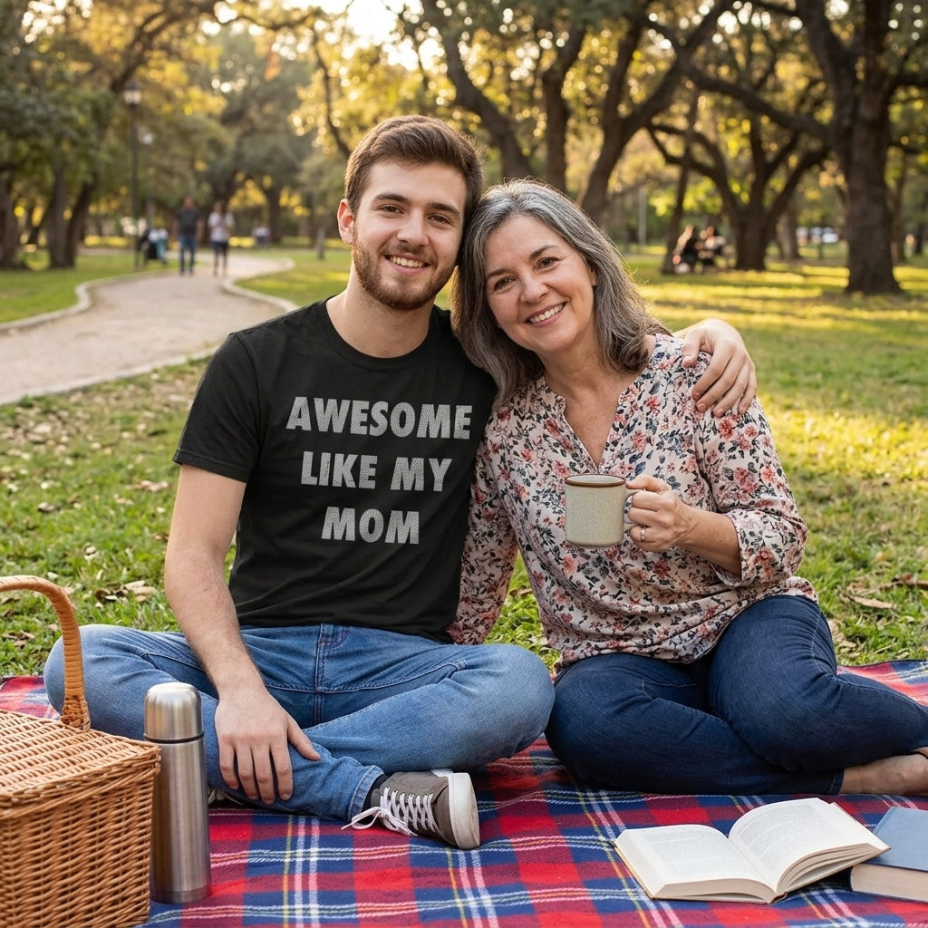 Awesome Like My Mom Men's T Shirt product image 2