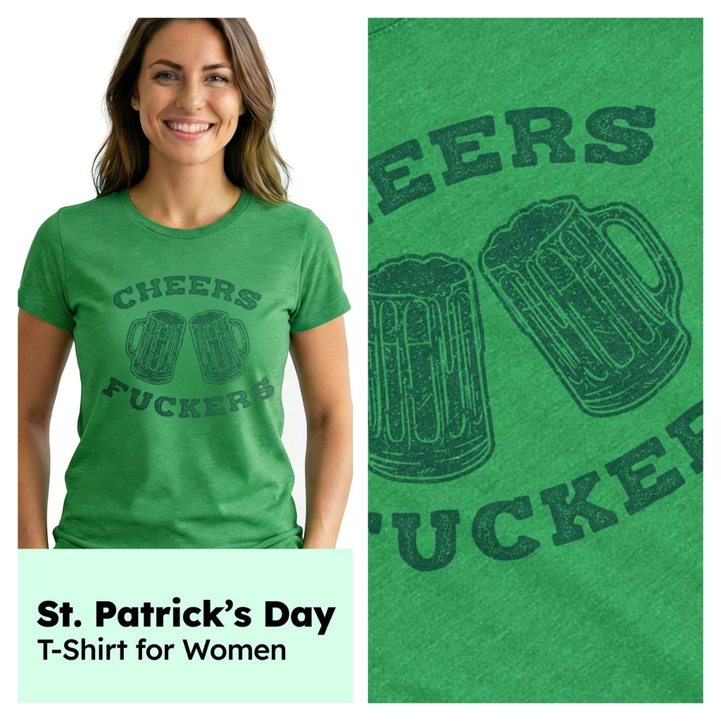Cheers Fuckers Women's T Shirt product image 3
