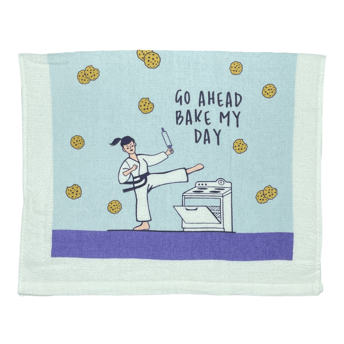 Go Ahead Bake My Day Tea Towel Tea Towel