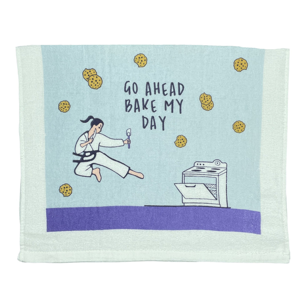 Go Ahead Bake My Day Tea Towel Tea Towel